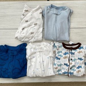 Assorted premie onsies